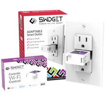 Load image into Gallery viewer, SWIDGET Smart Outlet WITH WI-FI Control & USB Charger